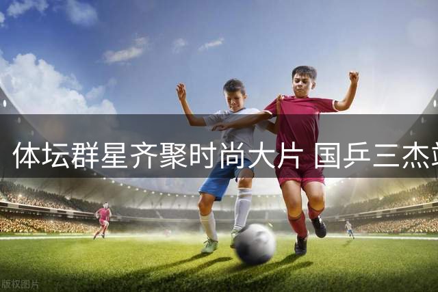 体坛群星齐聚时尚大片 国乒三杰站位引热议